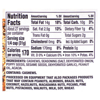 Hoody's A Pinch of Everything Seasoned Cashews Hoody's