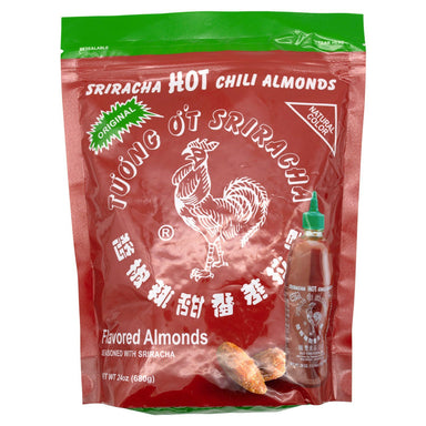 Huy Fong Sriracha Hot Chili Almonds Huy Fong Original 24 Ounce