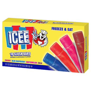 ICEE Slush Bars ICEE Variety 1 Oz-10 Count