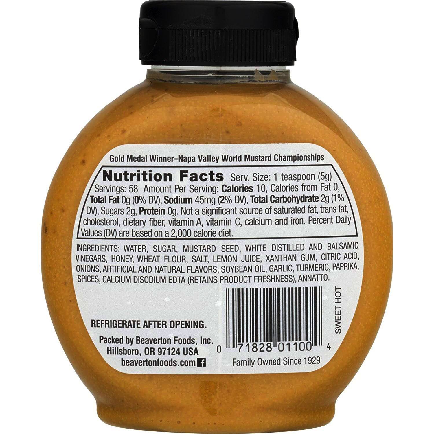 Inglehoffer Mustard Beaverton Foods