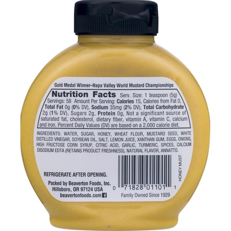 Inglehoffer Mustard Beaverton Foods