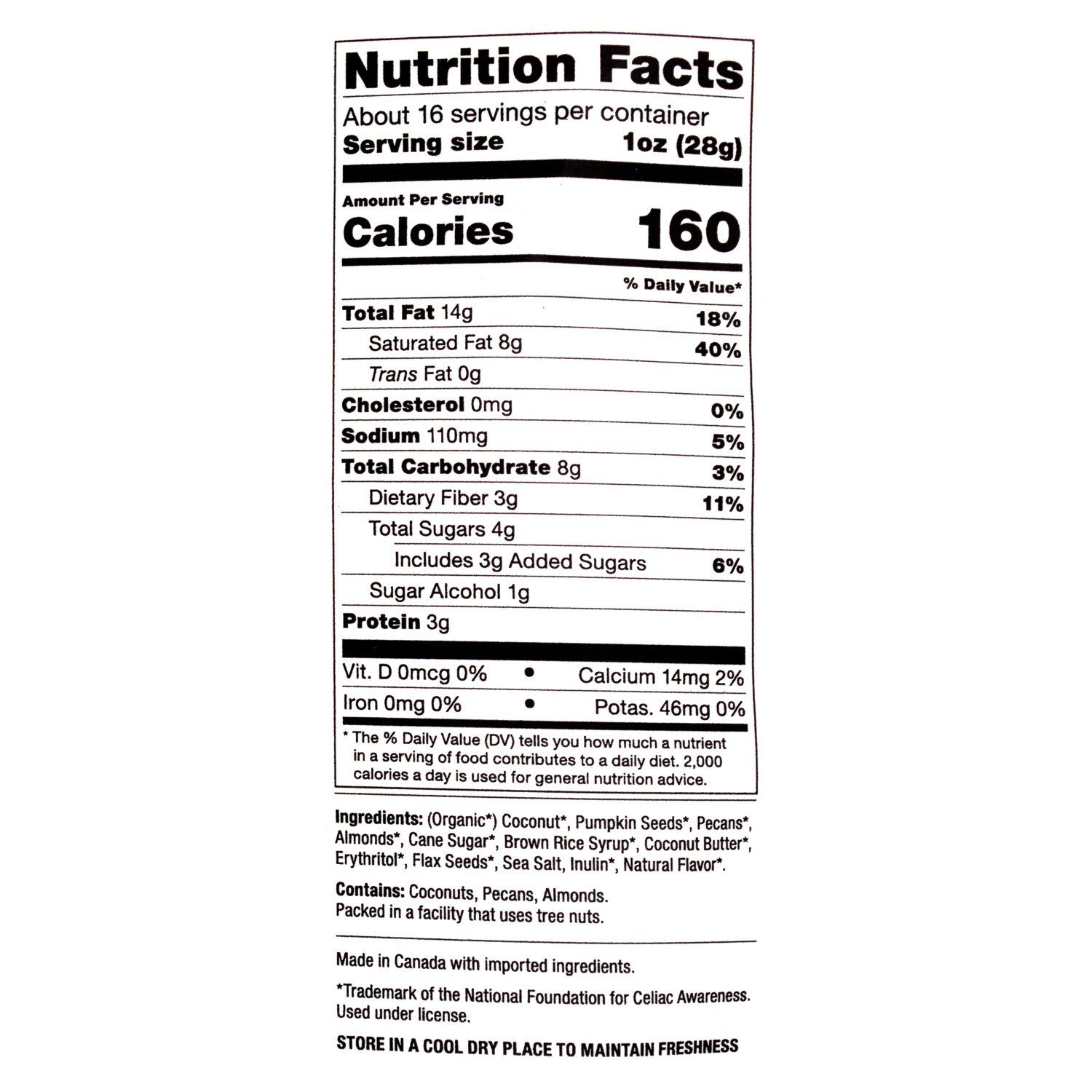 InnoFoods Organic Coconut Clusters InnoFoods