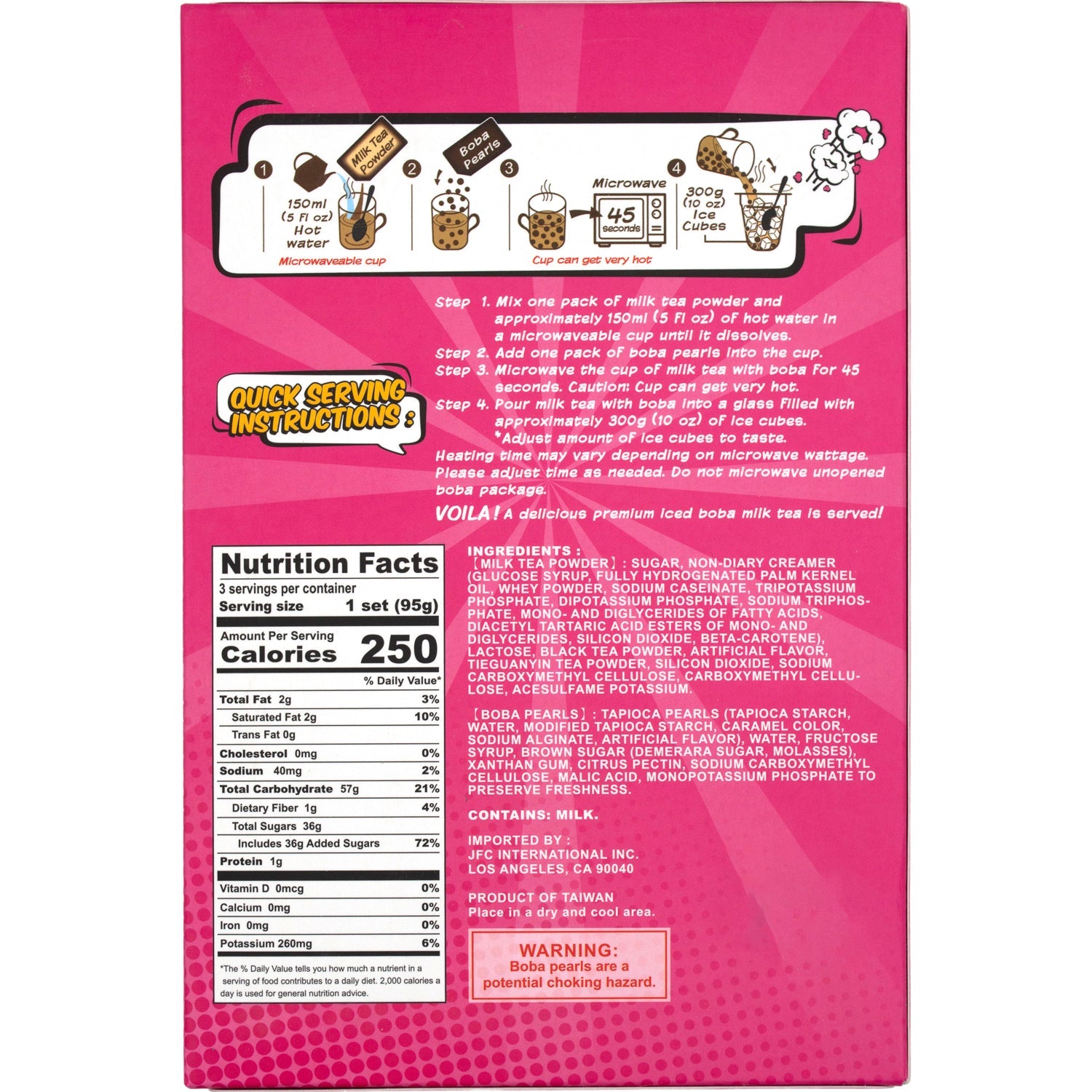 Instant Boba Kit Snackathon Foods