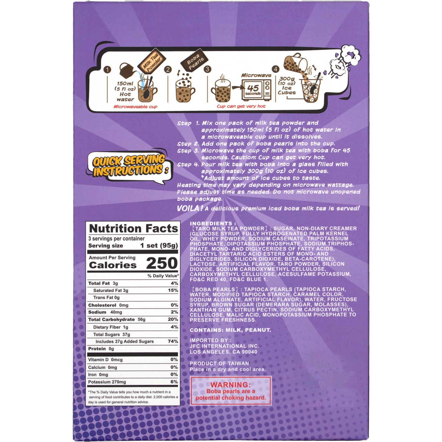 Instant Boba Kit Snackathon Foods