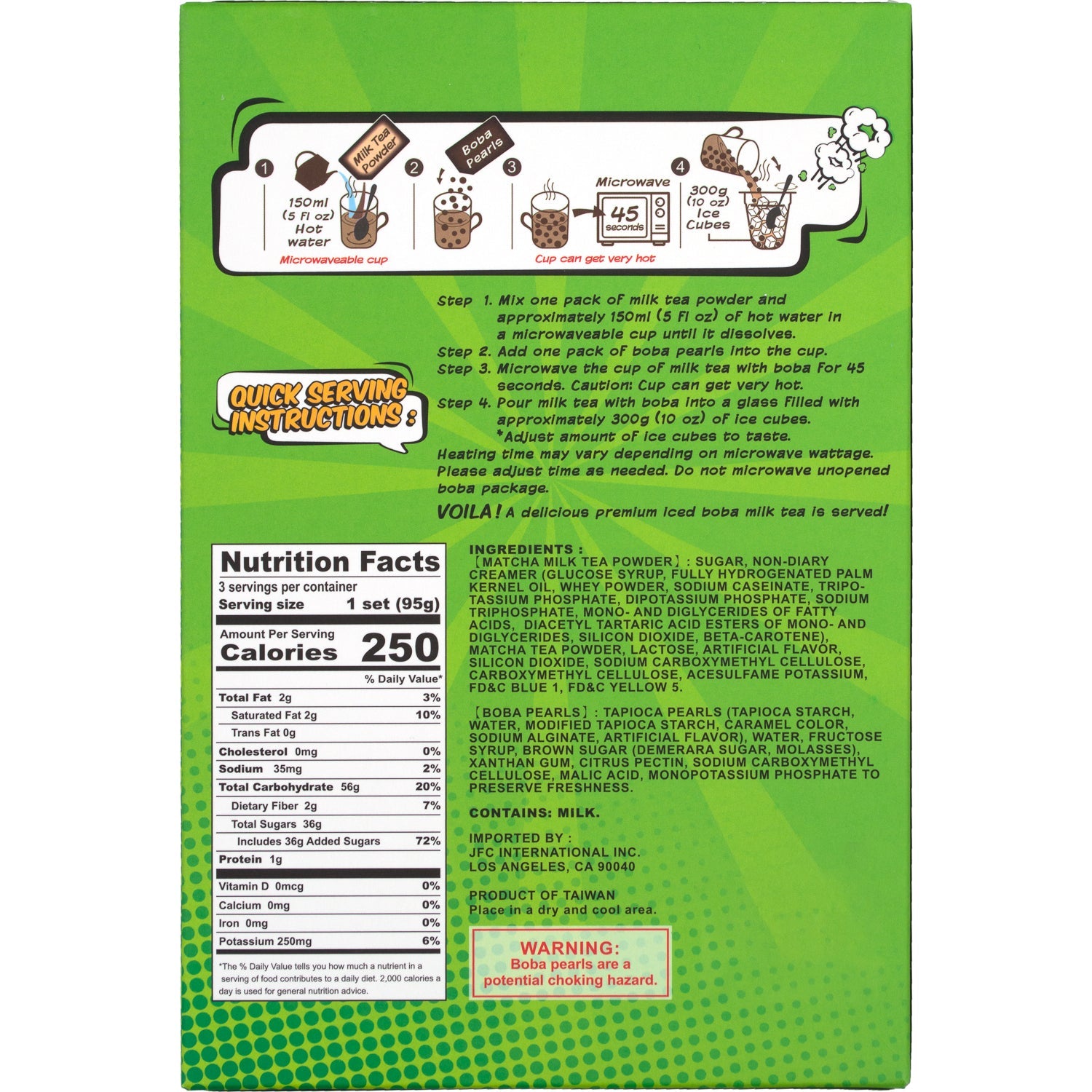 Instant Boba Kit Snackathon Foods