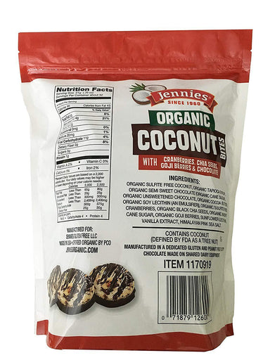 Jennies Organic Coconut Bites Jennies