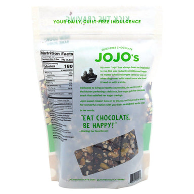 JOJO's Guilt-Free 70% Dark Chocolate Bark Meltable JOJO's