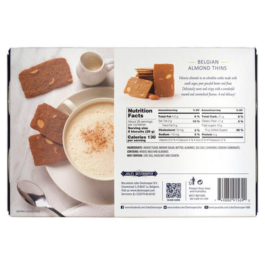 Jules Destrooper Almond Thins Jules Destrooper