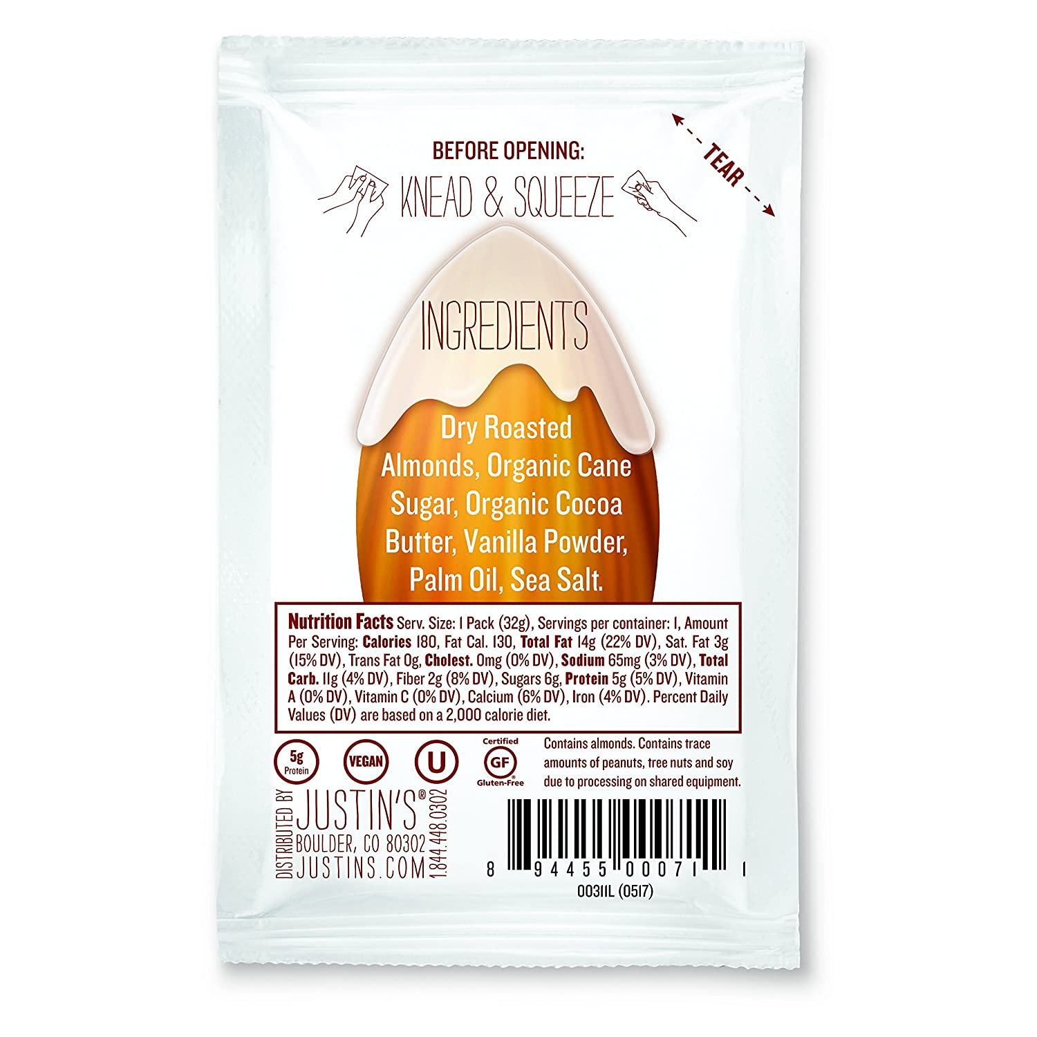 Justin's Nut Butter Squeeze Packs Justin's