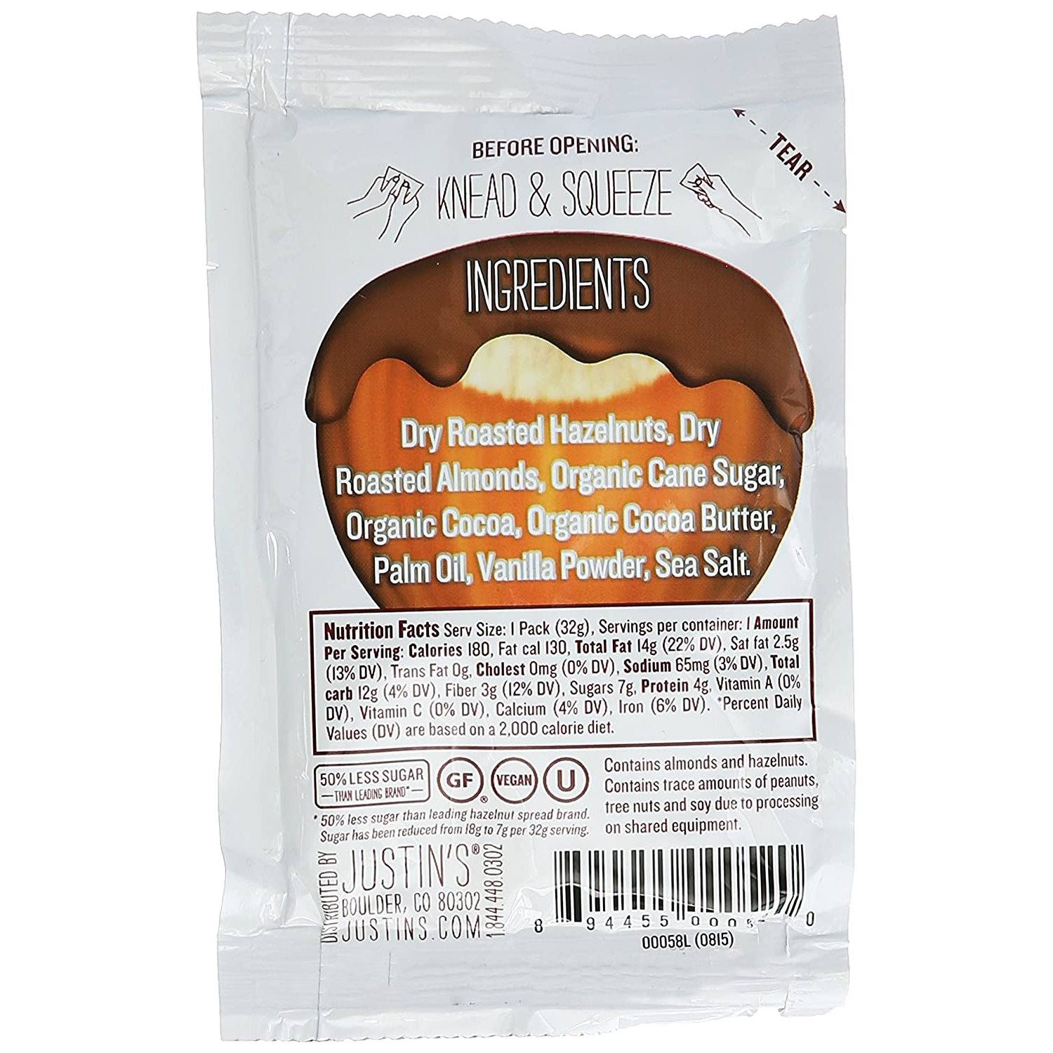 Justin's Nut Butter Squeeze Packs Justin's