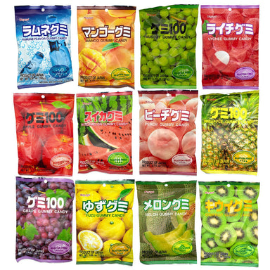 Kasugai Gummy Candy Kasugai Variety 12 Count