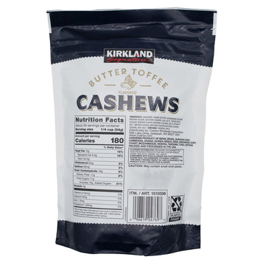 Kirkland Signature Butter Toffee Flavored Cashews Kirkland Signature
