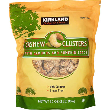 Kirkland Signature Cashew Clusters, 32 Ounce Kirkland Signature