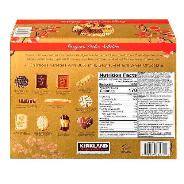 Kirkland Signature European Cookies Kirkland Signature