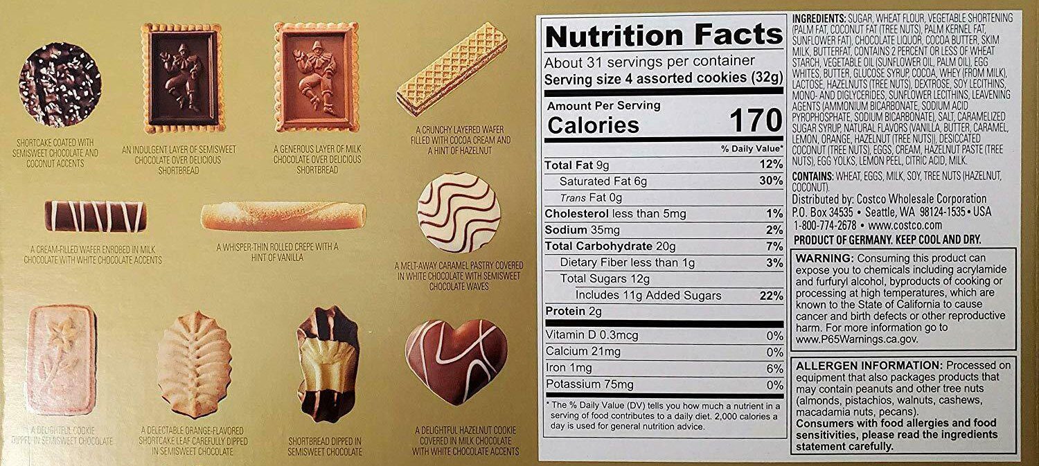 Kirkland Signature European Cookies Kirkland Signature