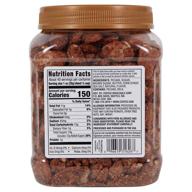 Kirkland Signature Praline Pecans, 40 Ounce Kirkland Signature