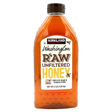 Kirkland Signature Raw Unfiltered Honey Kirkland Signature Washington 3 Pound