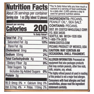 Kirkland Signature Snacking Pecans Kirkland Signature