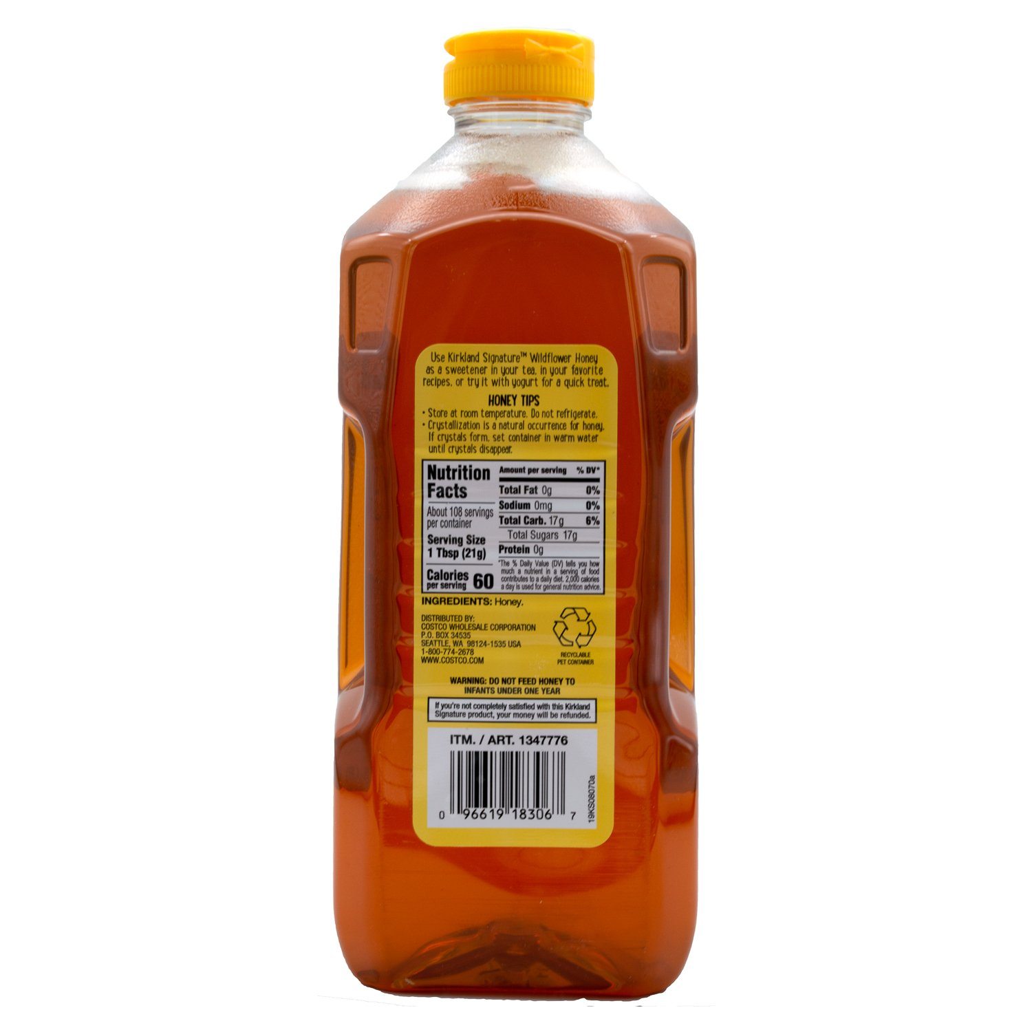 Kirkland Signature Wildflower Honey, 5 Pound Kirkland Signature