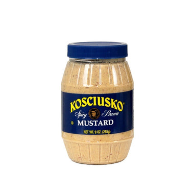 Kosciusko Mustard Plochman's Spicy Brown 9 Ounce