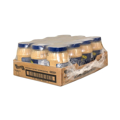 Kosciusko Mustard Plochman's Spicy Brown 9 Oz-12 Count