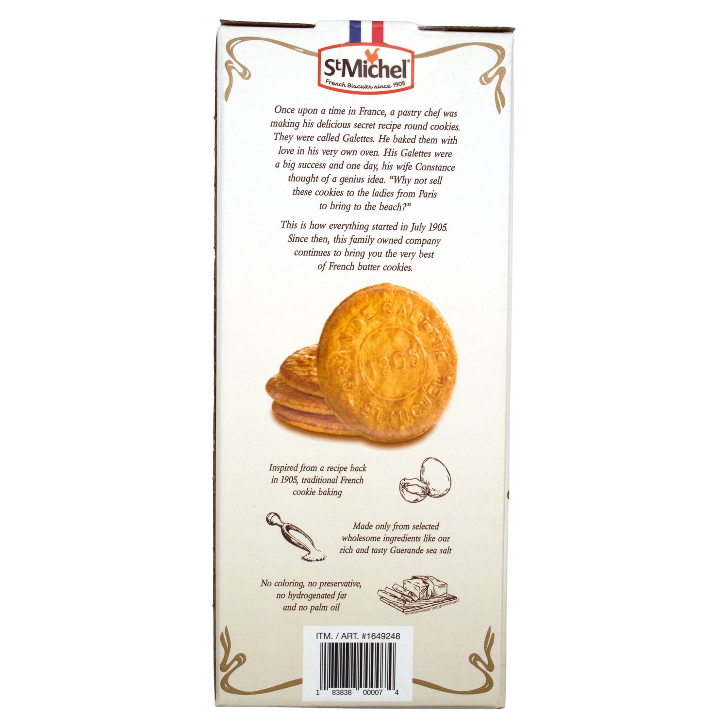 La Grande Galette French Butter Cookies Biscuits La Grande Galette
