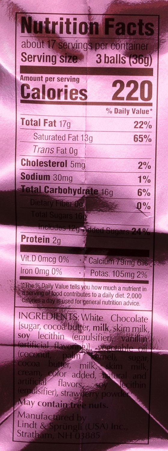 Lindt LINDOR Truffles Meltable Lindt