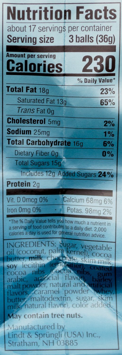 Lindt LINDOR Truffles Meltable Lindt