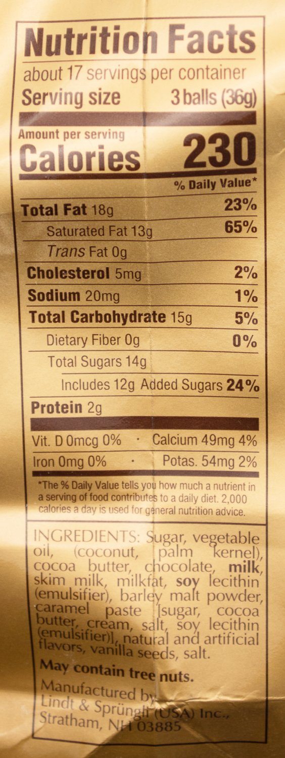 Lindt LINDOR Truffles Meltable Lindt