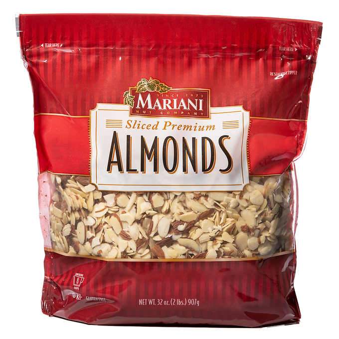 Mariani Sliced Premium Almonds, 2 Pound Mariani