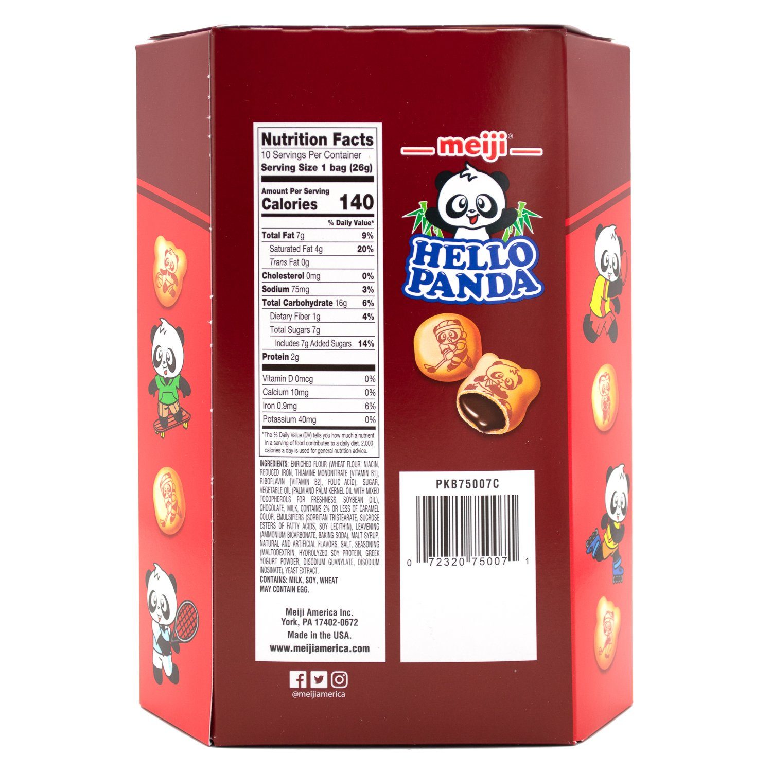 Meiji Hello Panda Cookie Meiji