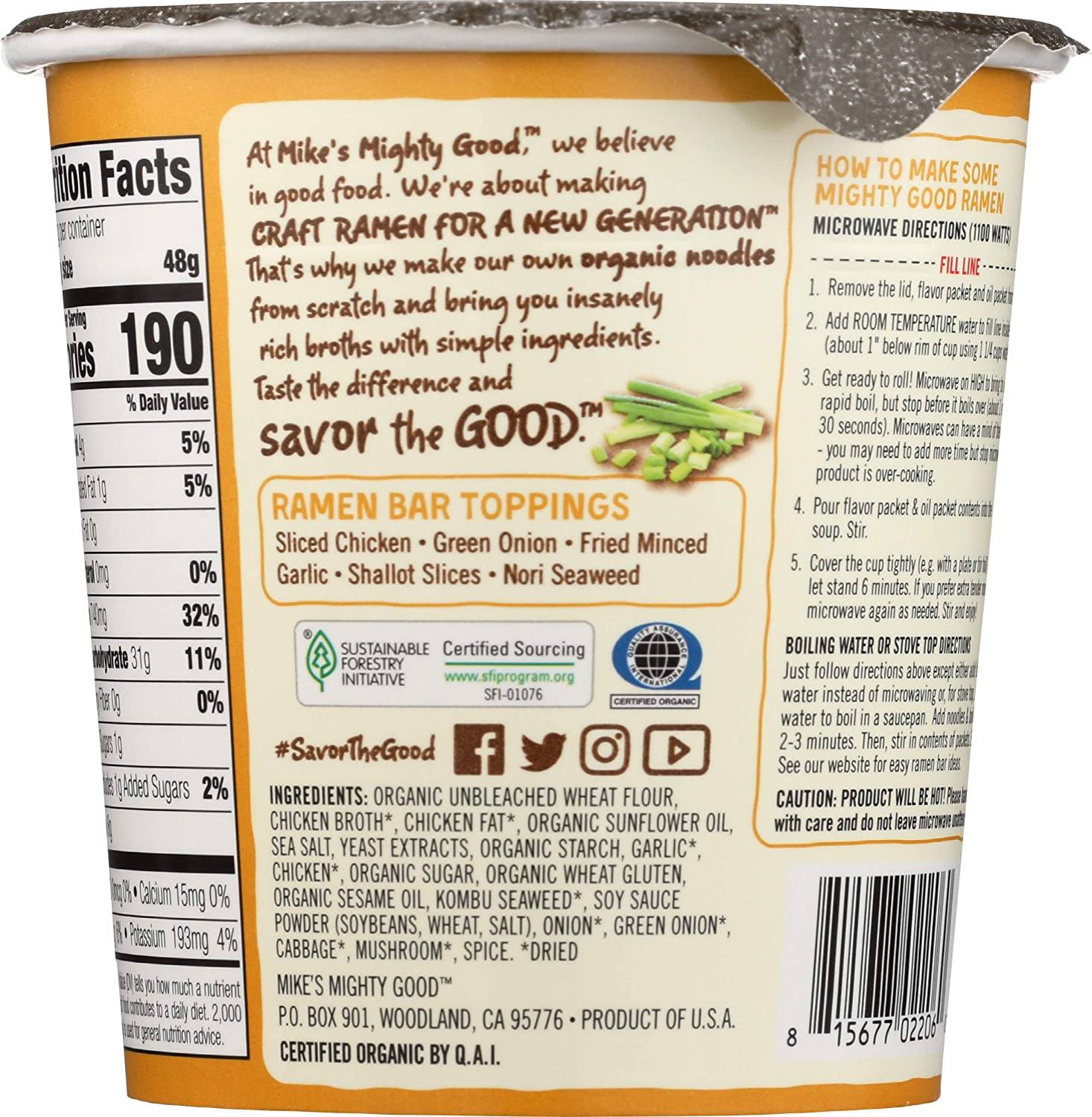 Mike's Mighty Good Craft Ramen Mike's Mighty Good