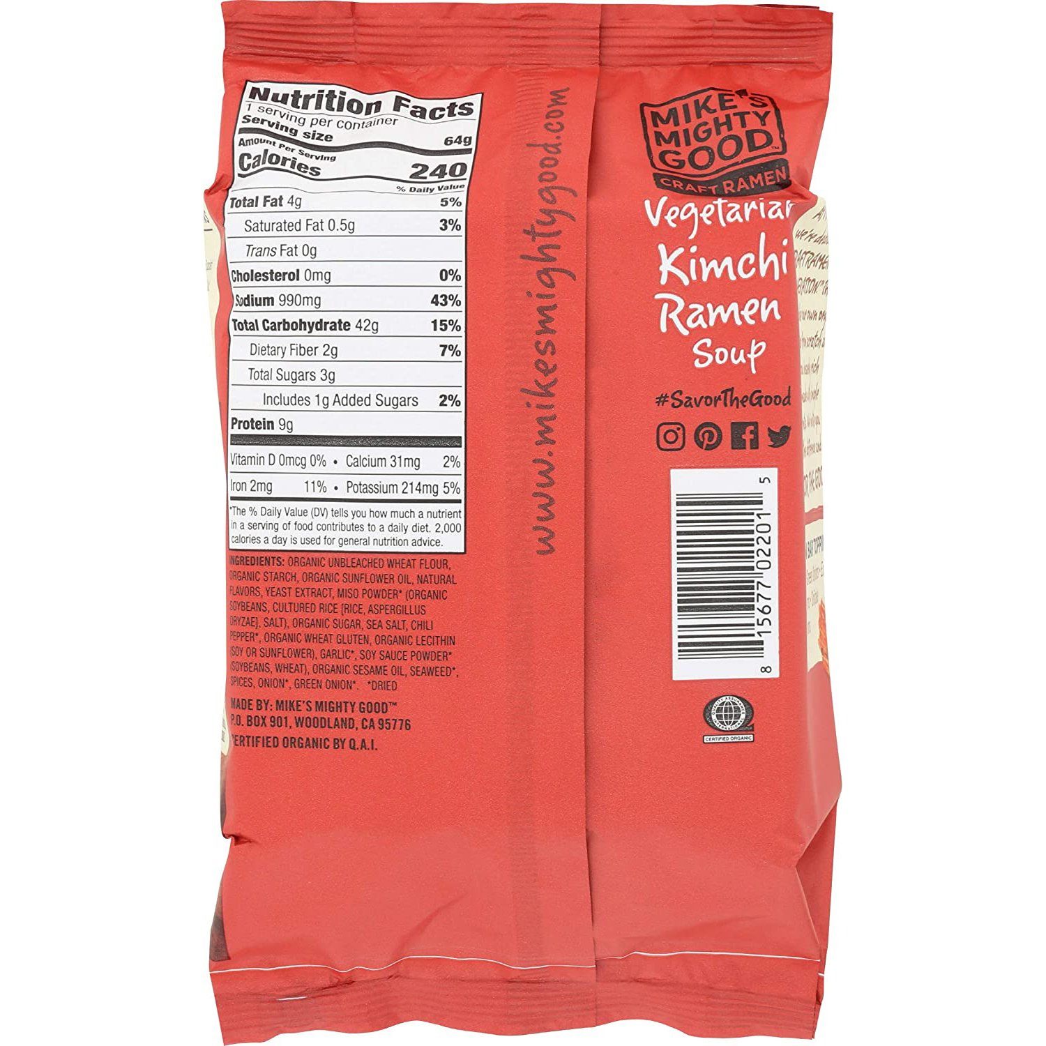 Mike's Mighty Good Craft Ramen Soup Mike's Mighty Good
