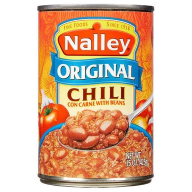 Nalley's Chili Con Carne with Beans Nalley's Original 15 Ounce