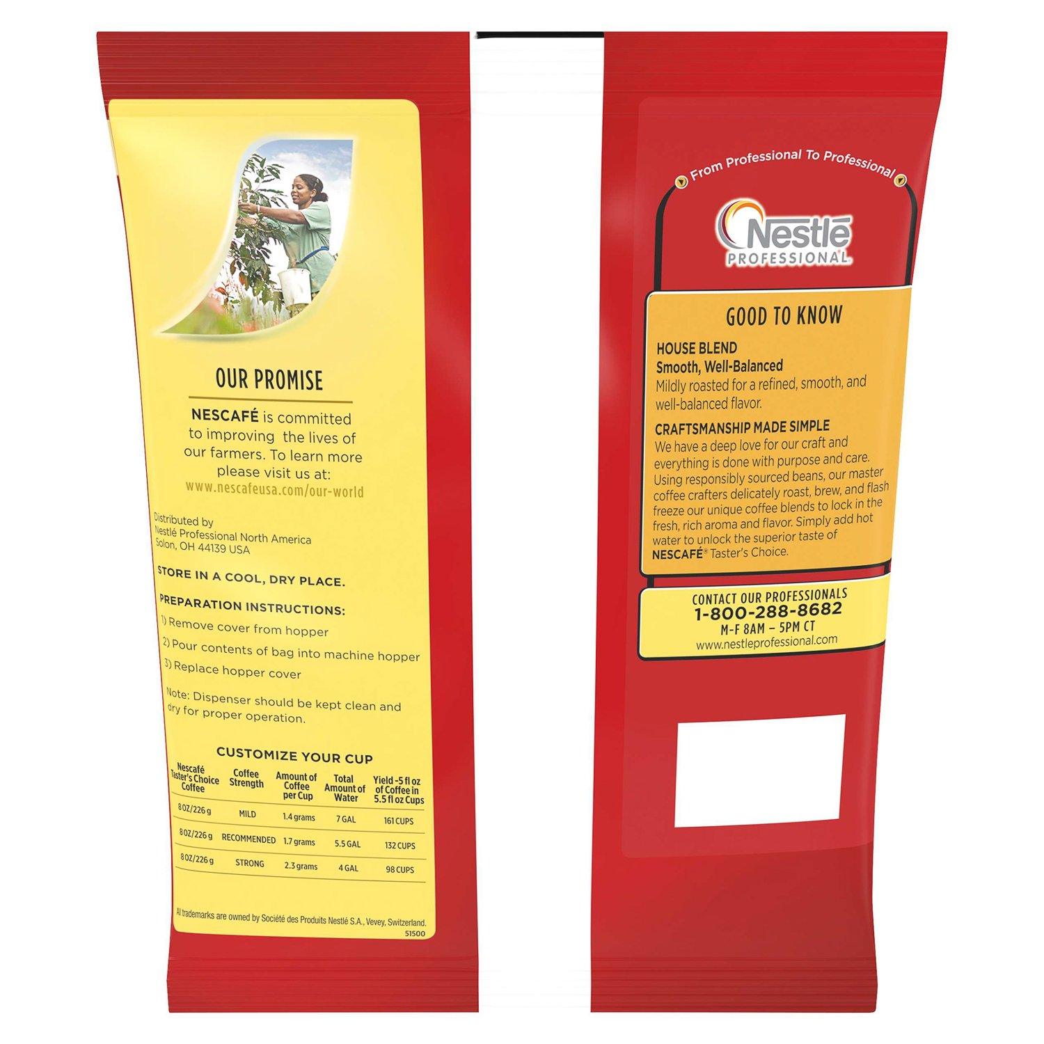 NESCAFÉ Taster's Choice Instant Coffee NESCAFÉ
