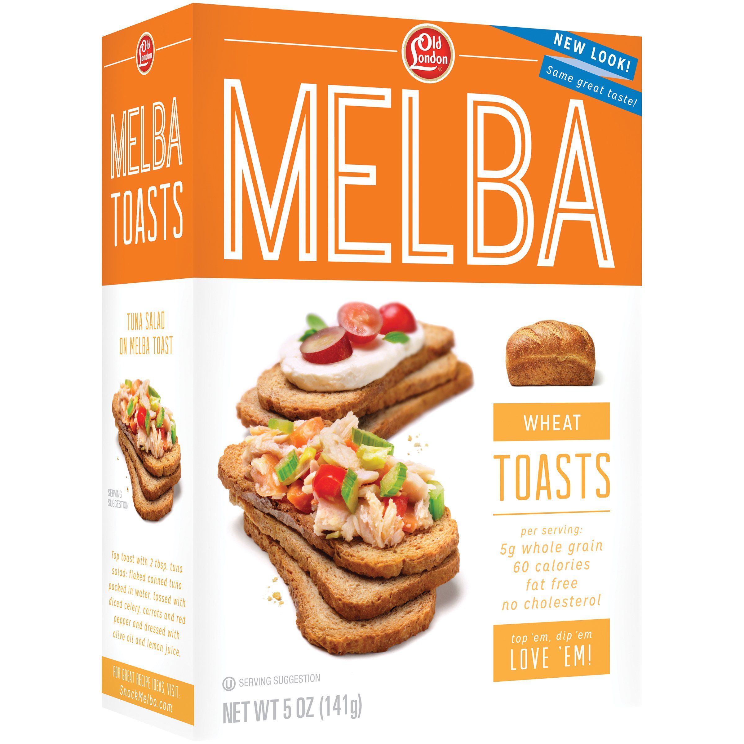 Old London Melba Toast Old London Foods Wheat 5 Ounce