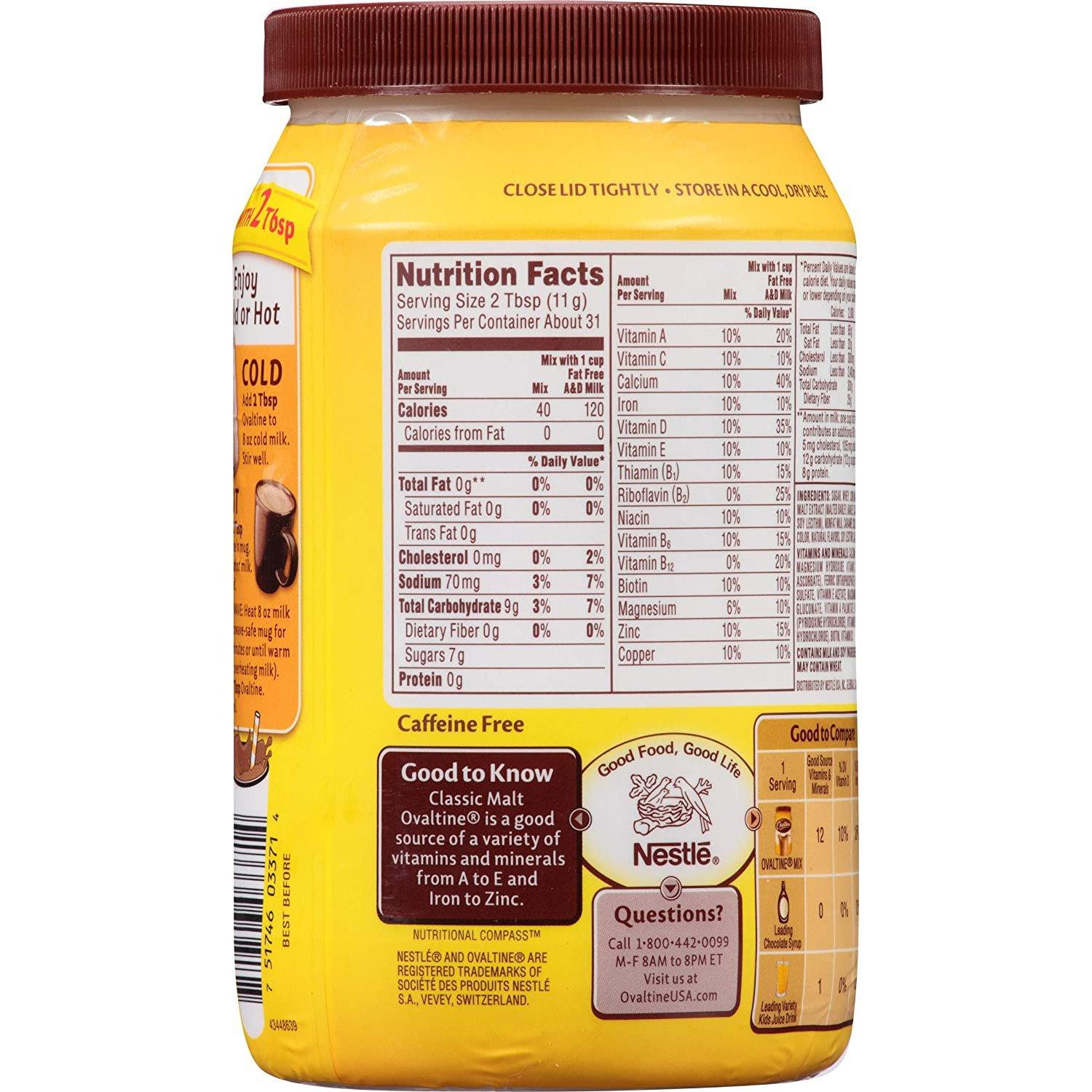 Ovaltine Drink Mix Ovaltine