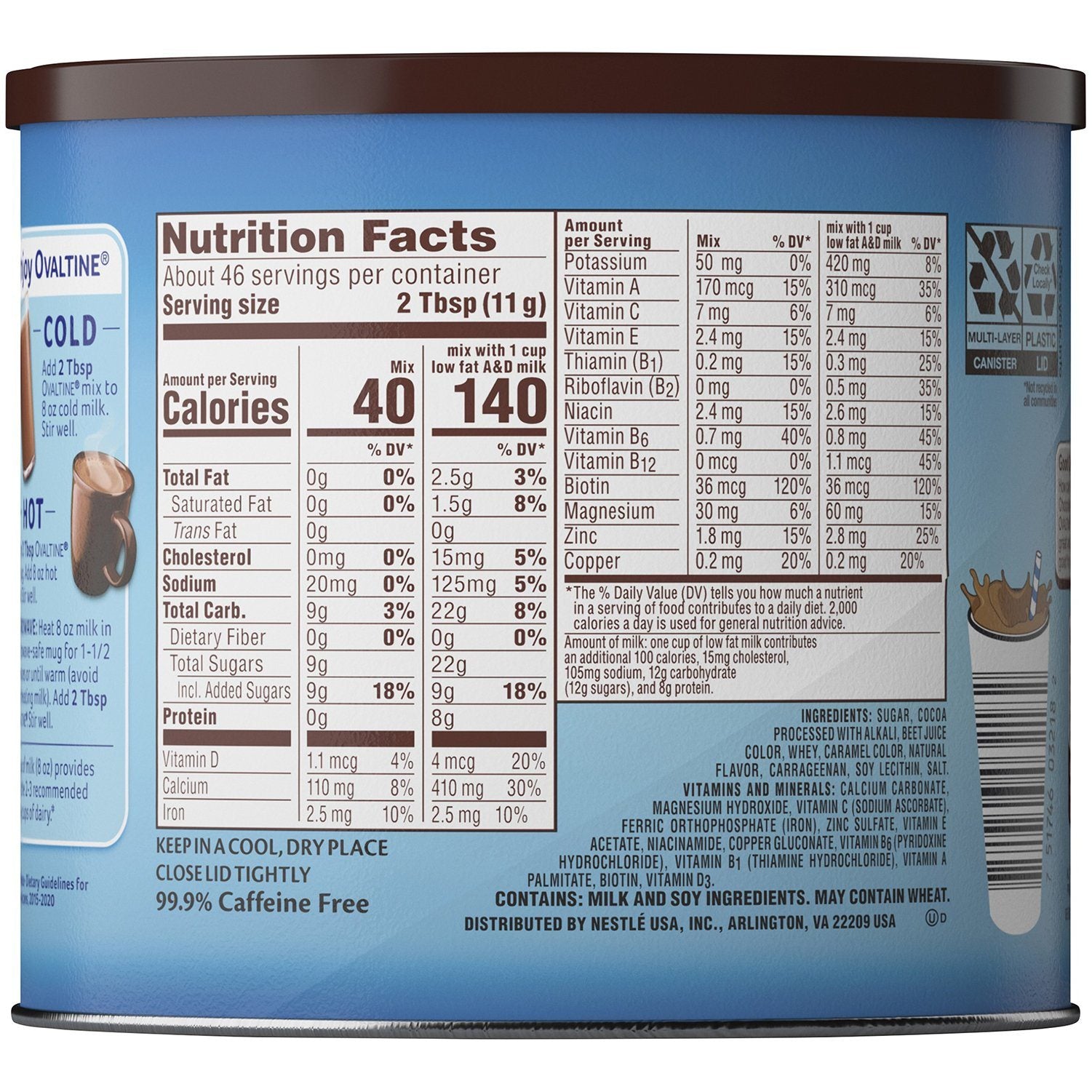 Ovaltine Drink Mix Ovaltine