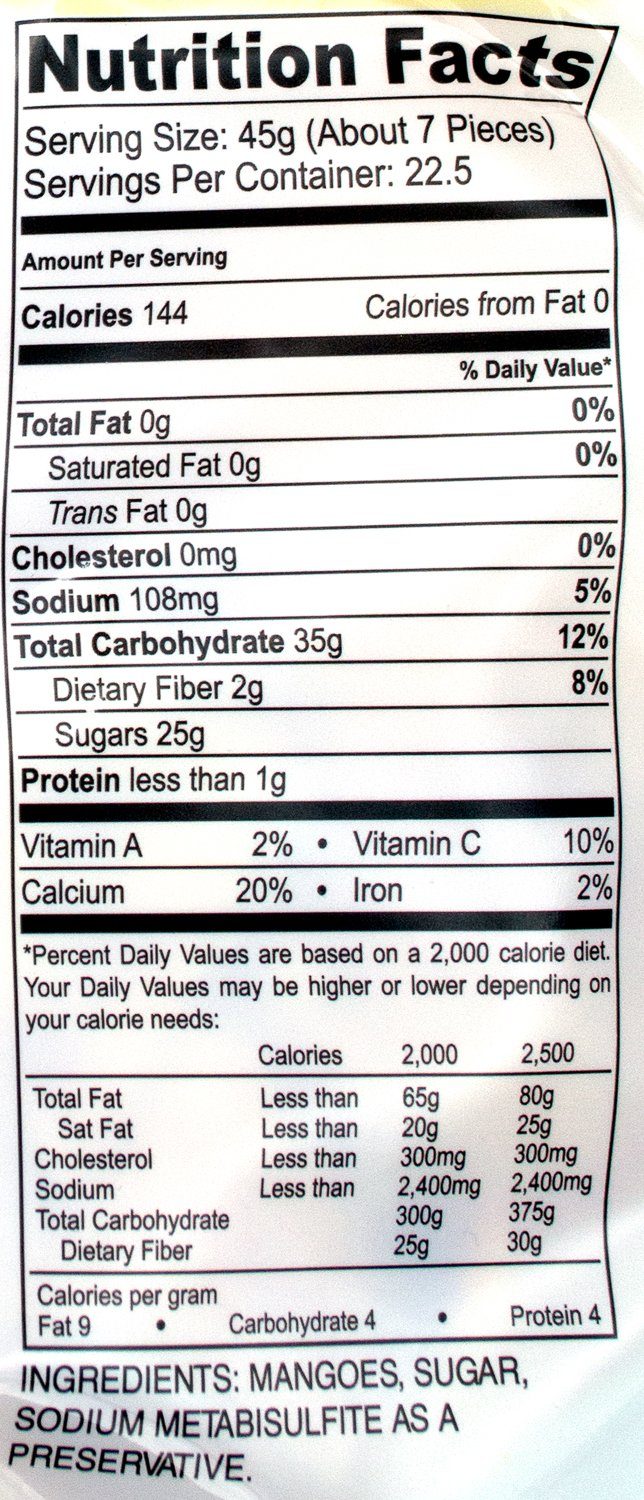 Paradise Green Premium Dried Mango, 35.2 Ounce Paradise Green
