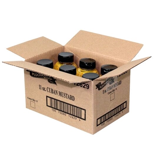 Plochman's Spicy Horseradish Mustard Bottle Plochman's Cuban 11 Oz-6 Count