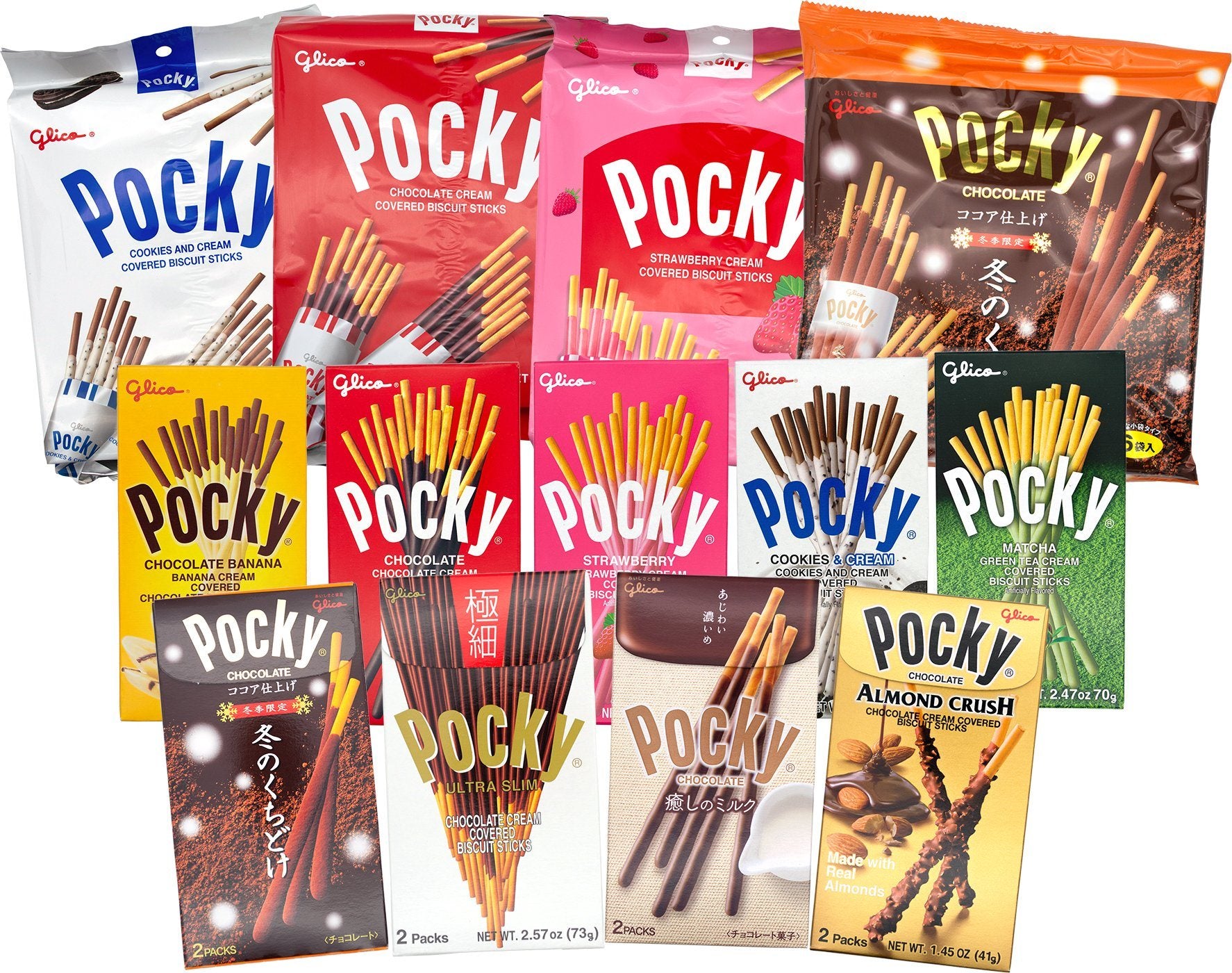 Pocky Cream Covered Biscuit Sticks Glico