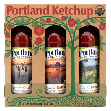 Portland Ketchup Gift Box, 14 Ounce (3 Pack) Portlandia Foods