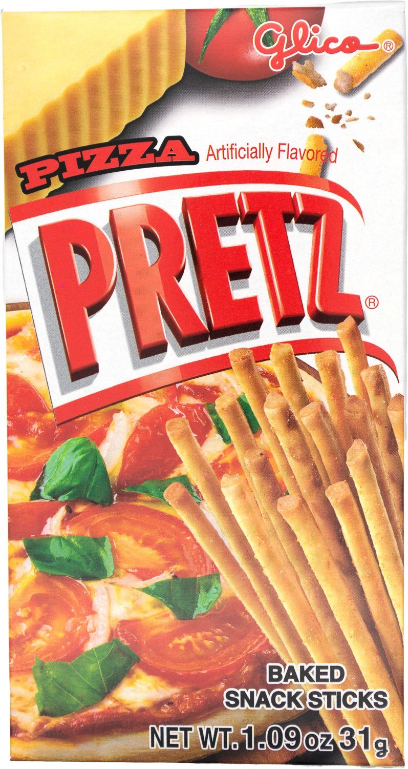 Pretz Biscuit Sticks Glico Pizza 1.09 Ounce