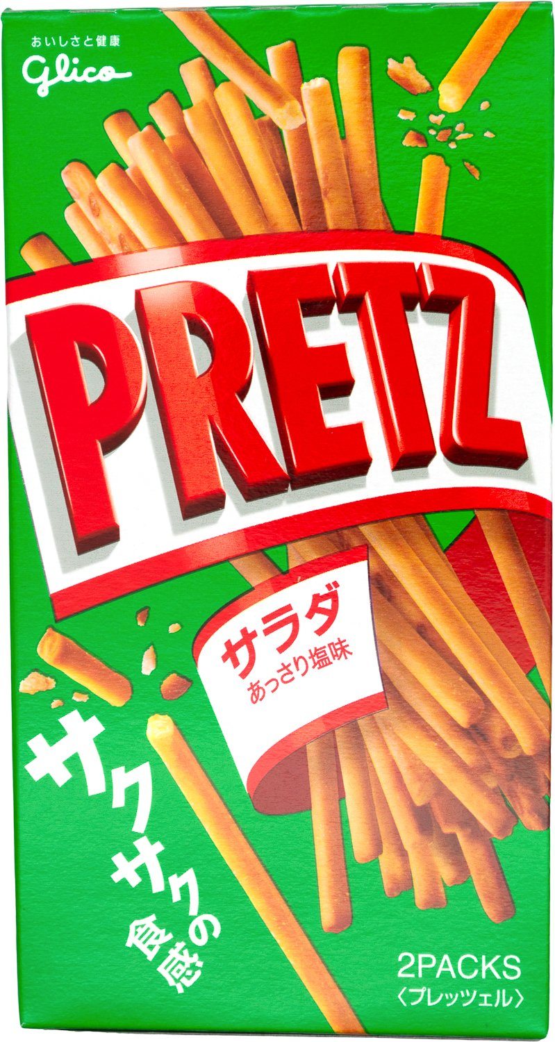 Pretz Biscuit Sticks Glico Salad 2.43 Ounce
