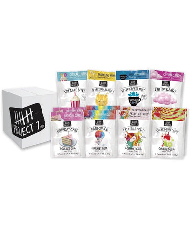 Project 7 Gourmet Gum Sugar Free Snackathon Foods