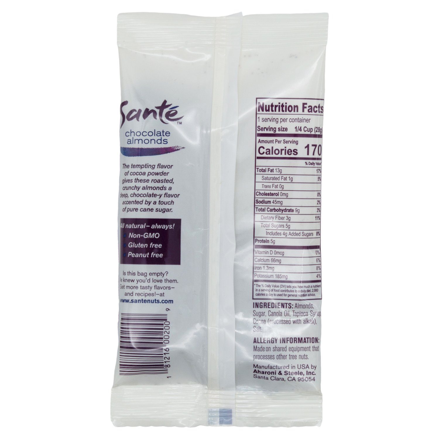 Santé Gourmet Flavored Almonds Santé