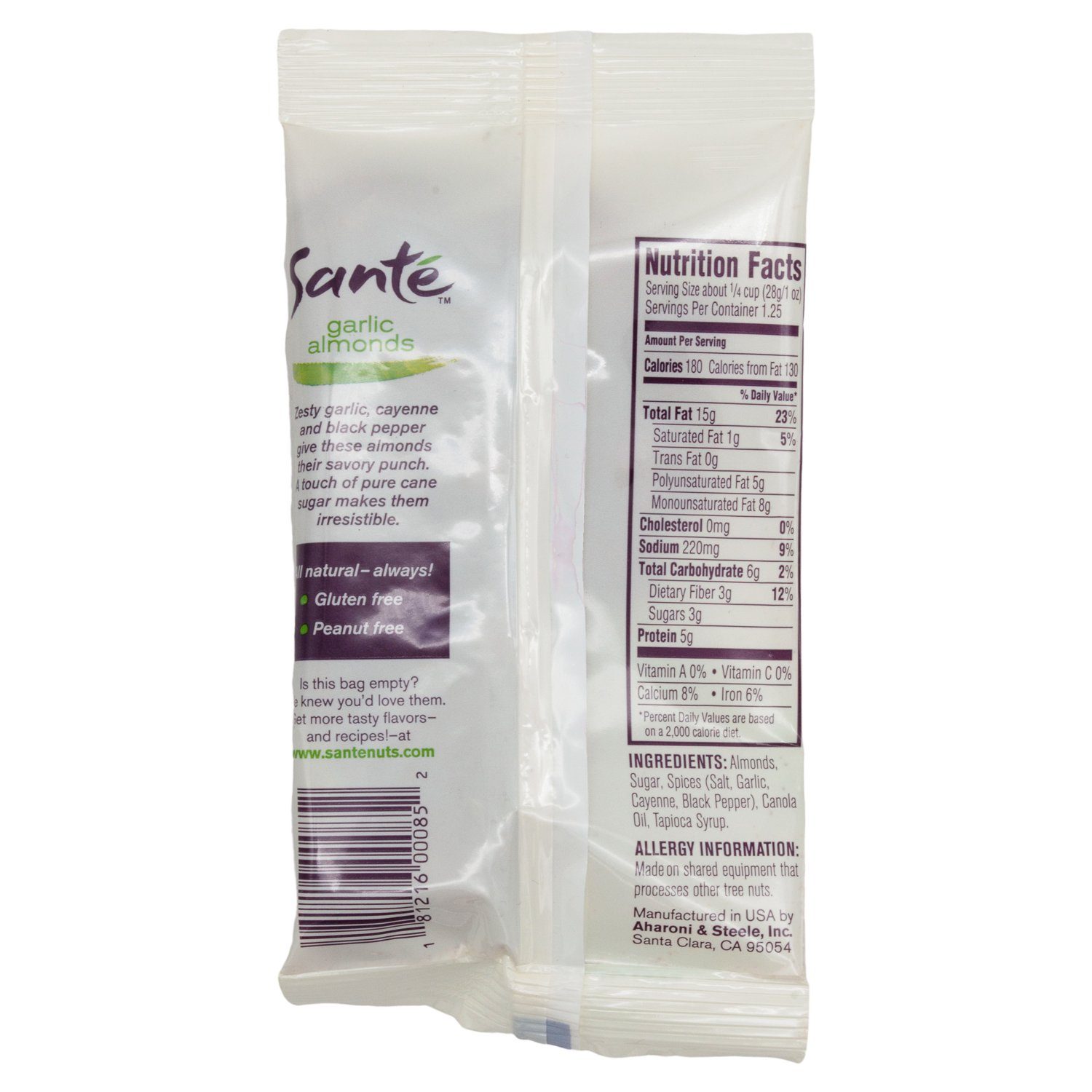 Santé Gourmet Flavored Almonds Santé