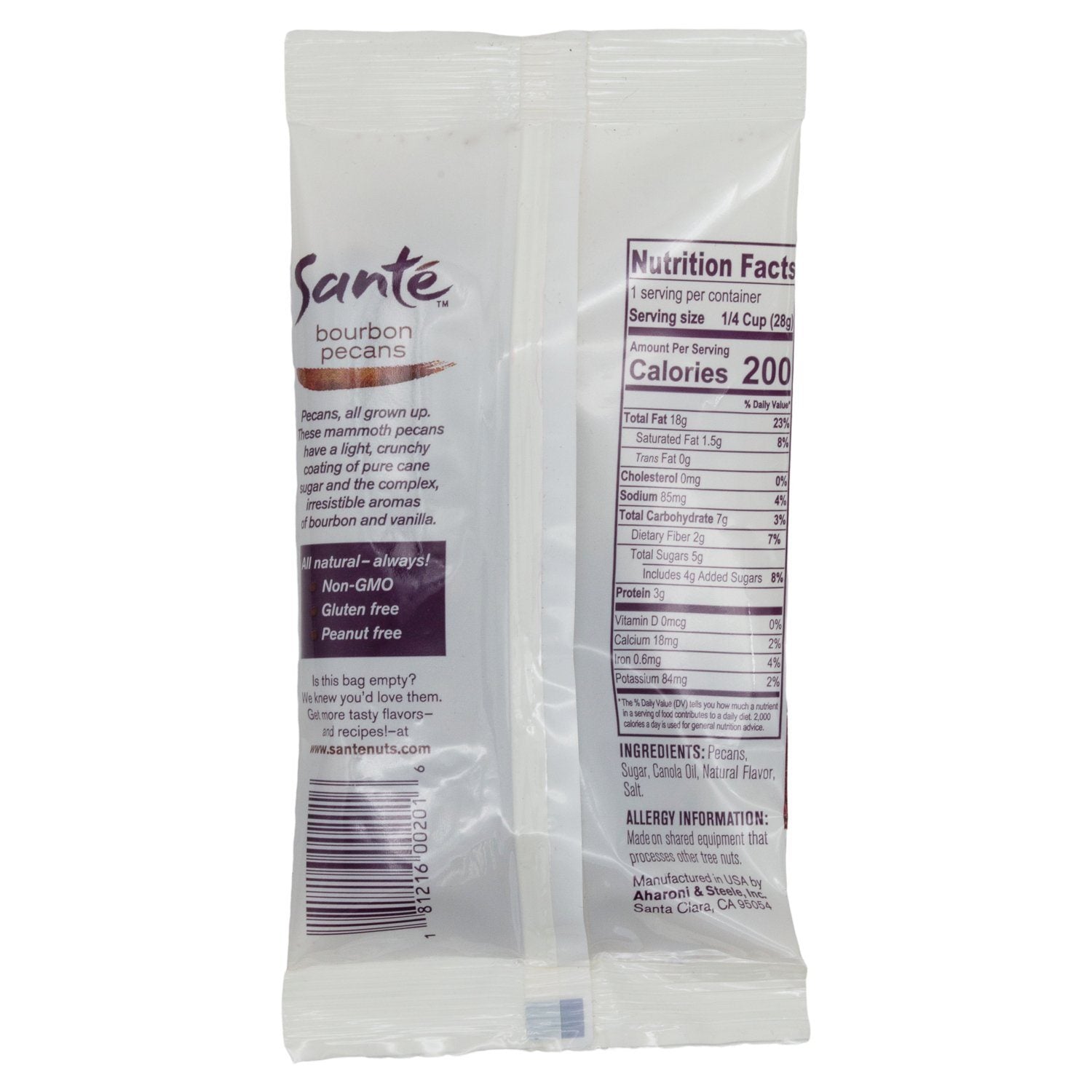Santé Gourmet Flavored Pecans Santé
