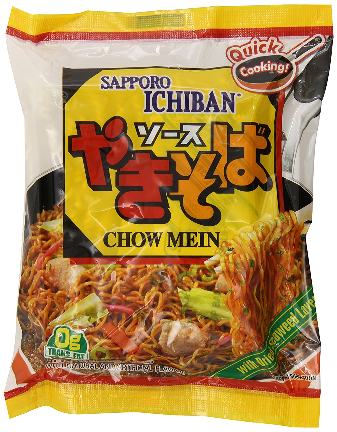 Sapporo Ichiban Japanese Style Noodles Sapporo Ichiban Chow Mein 3.6 Oz-24 Count