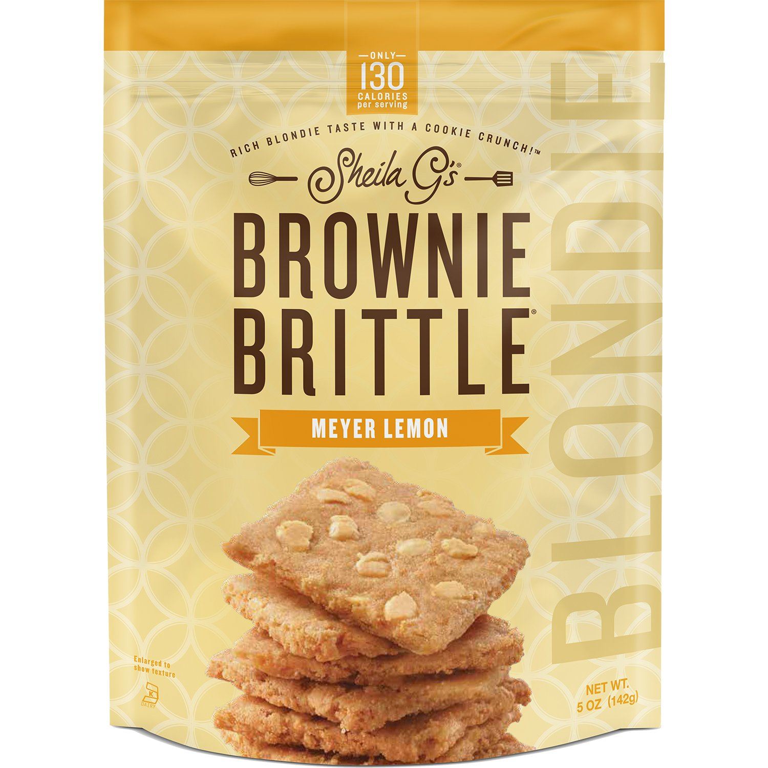 Sheila G's Brownie Brittle Meltable Sheila G's Meyer Lemon Blondie 5 Ounce